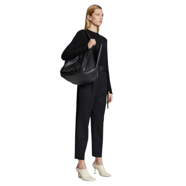 PROENZA XL RUCHED TOTE BLACK - Image 5