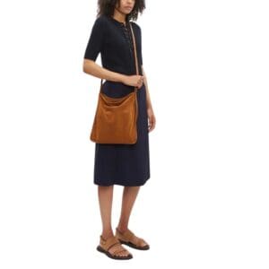 LA GARCONNE DRIES VAN NOTEN SCARF BAG TAN