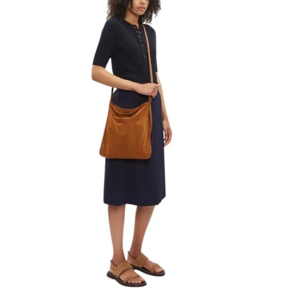 LA GARCONNE DRIES VAN NOTEN SCARF BAG TAN