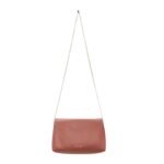LA GARCONNE DRIES VAN NOTEN ENVELOPE LEATHER BAG RUST