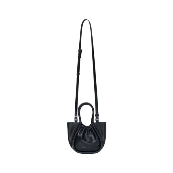 PROENZA EXTRA SMALL RUCHED TOTE BLACK - Image 3