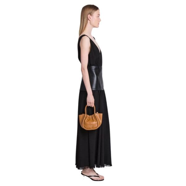 PROENZA EXTRA SMALL RUCHED TOTE COGNAC