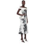 ALEXANDER MCQUEEN WOMENS THE PEAK BAG MINI IN SILVER