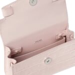 VERSACE CROC-EFFECT MEDUSA '95 SMALL HANDBAG