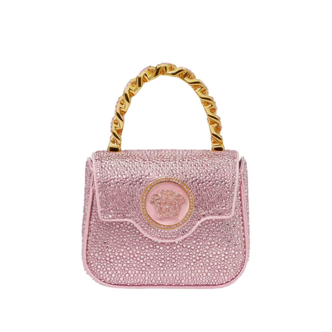 VERSACE CRYSTAL LA MEDUSA MINI BAG