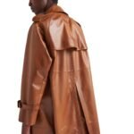 PRADA NAPPA LEATHER COAT