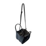 PROENZA SMALL RUCHED CROSSBODY TOTE DARK NAVY