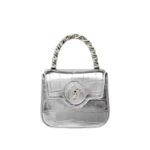 VERSACE LA MEDUSA METALLIC MINI BAG