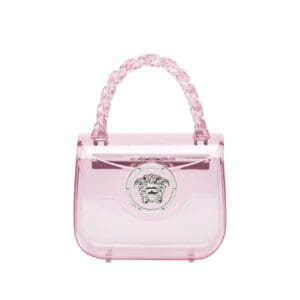 VERSACE LA MEDUSA TRANSPARENT MINI BAG