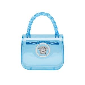 VERSACE LA MEDUSA TRANSPARENT MINI BAG