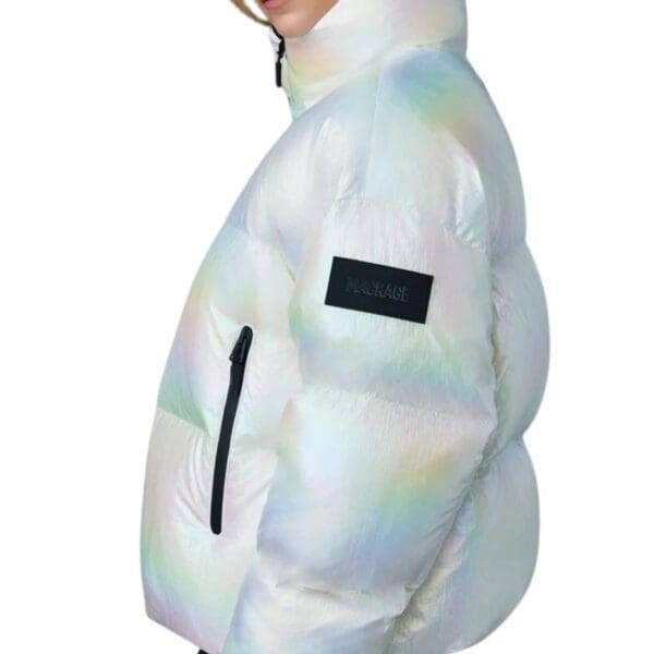 mackage tessy-prl quilted down jacket with removable hood