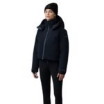 mackage amanda stretch down ski jacket with hood