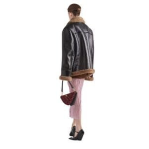 PRADA OVERSIZED SHEARLING JACKET