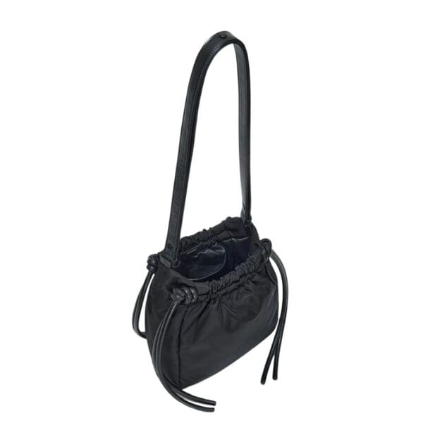 PROENZA DRAWSTRING POUCH IN NYLON BLACK
