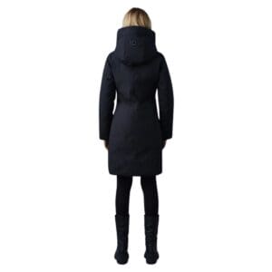 MACKAGE SHILOH 2-IN-1 FITTED DOWN COAT WITH REMOVABLE BIB