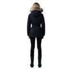 MACKAGE JENI 2-IN-1 DOWN PARKA WITH REMOVABLE BIB AND NATURAL FUR