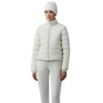 mackage melia down cashmere blend jacket with stand collar
