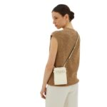 VALEXTRA BRERA B-TRACOLLINA SLIM CROSSBODY MICRO BAG