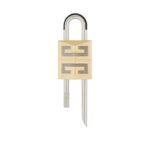 GIVENCHY SMALL 4G PADLOCK IN TWO TONE METAL GOLDEN/SILVERY
