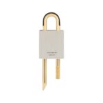 GIVENCHY SMALL 4G PADLOCK IN TWO TONE METAL GOLDEN/SILVERY