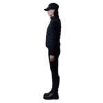 MACKAGE OCEANE RECYCLED HYBRID JACKET WITH RIB KNIT SLEEVES