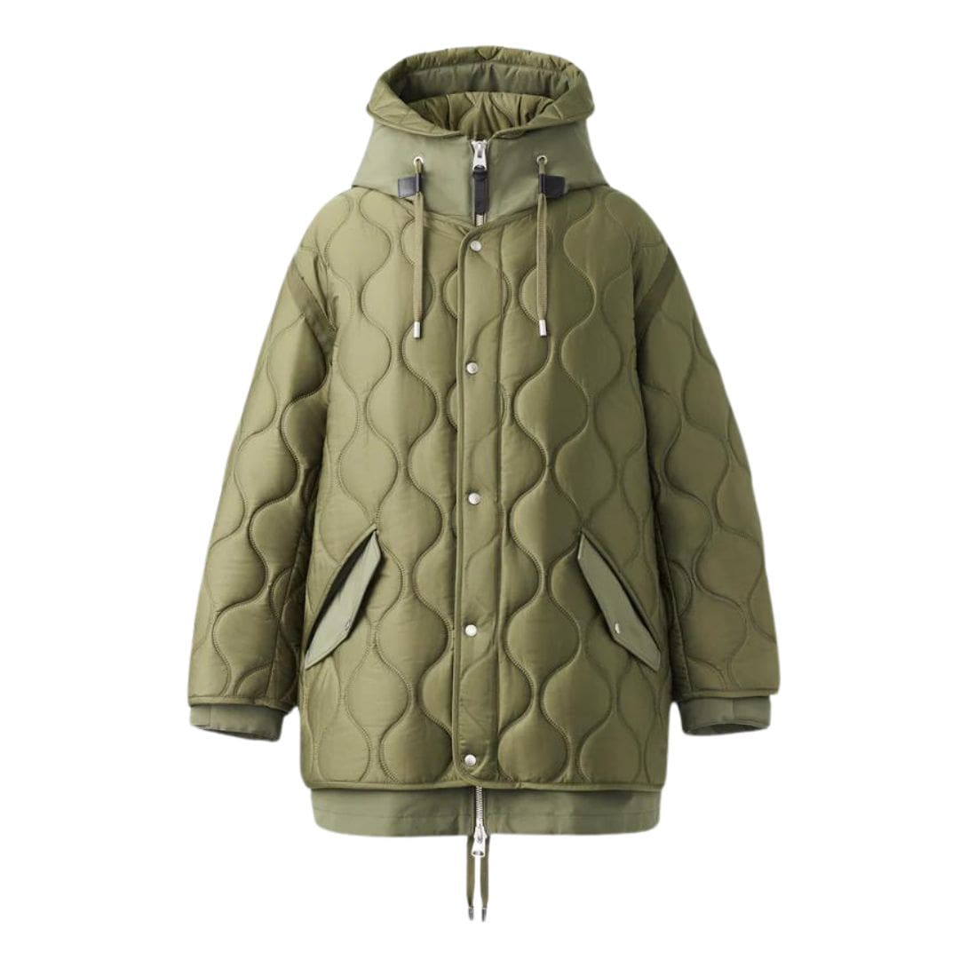 MACKAGE MAIA 2-IN-1 LIGHT HERITAGE QUILTED PARKA