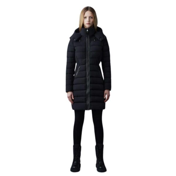 MACKAGE FARREN AGILE-360 DOWN COAT WITH REMOVABLE HOOD