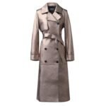 MACKAGE GAEL-V MAXI LEATHER TRENCH COAT