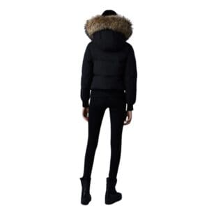 MACKAGE NEFI-F DOWN JACKET WITH REMOVABLE FUR TRIMMED HOOD
