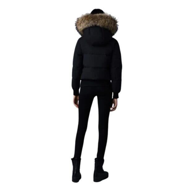 MACKAGE NEFI-F DOWN JACKET WITH REMOVABLE FUR TRIMMED HOOD