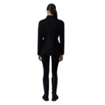 MACKAGE MARCY WOOL FITTED JACKET WITH ASYMMETRICAL COLLAR