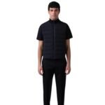 mackage jacob rib knit light down vest