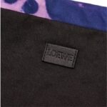 LOEWE SMALL PENCIL CASE WITH CANVAS DRAWSTRING