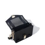 PROENZA PS1 MINI CROSSBODY BAG IN PERFORATED LEATHER BLACK
