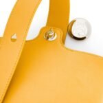 LOEWE PEBBLE MINI BUCKET BAG IN SOFT CALFSKIN