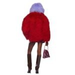 THE ATTICO RED SHORT COAT