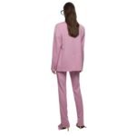 THE ATTICO BIANCA ORCHID HAZE BLAZER