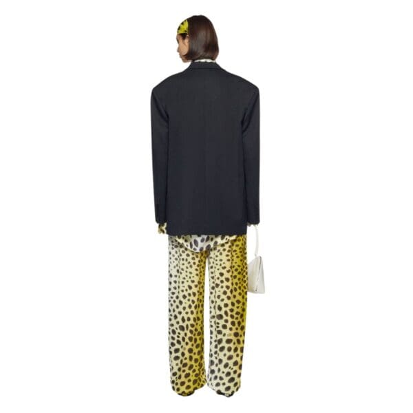 THE ATTICO GLEN BLACK BLAZER