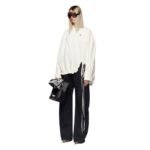 vTHE ATTICO GARY BLACK LONG PANTS