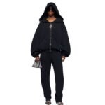 THE ATTICO PENNY BLACK FADE LONG PANTS