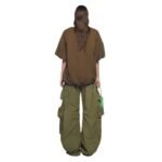 THE ATTICO FERN MILITARY LONG PANTS