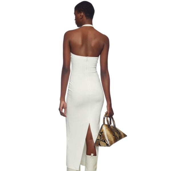 THE ATTICO WHITE MIDI DRESS - Image 2