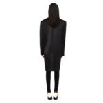 MAGDA BUTRYM OVERSIZED CLASSIC MIDI COAT IN BLACK