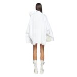 vTHE ATTICO ROONEY WHITE MINI SKIRT
