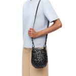 LOEWE SMALL NEST BASKET BAG IN CALFSKIN