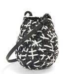 LOEWE SMALL NEST BASKET BAG IN CALFSKIN