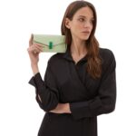 VALEXTRA ISIDE QUARZO CLUTCH