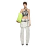 THE ATTICO FAY WHITE MINI SKIRT