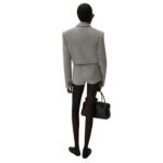 MAGDA BUTRYM WOOL HOT SHORTS IN GREY