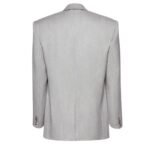 MAGDA BUTRYM OVERSIZED DOUBLE BREASTED BLAZER IN GREY